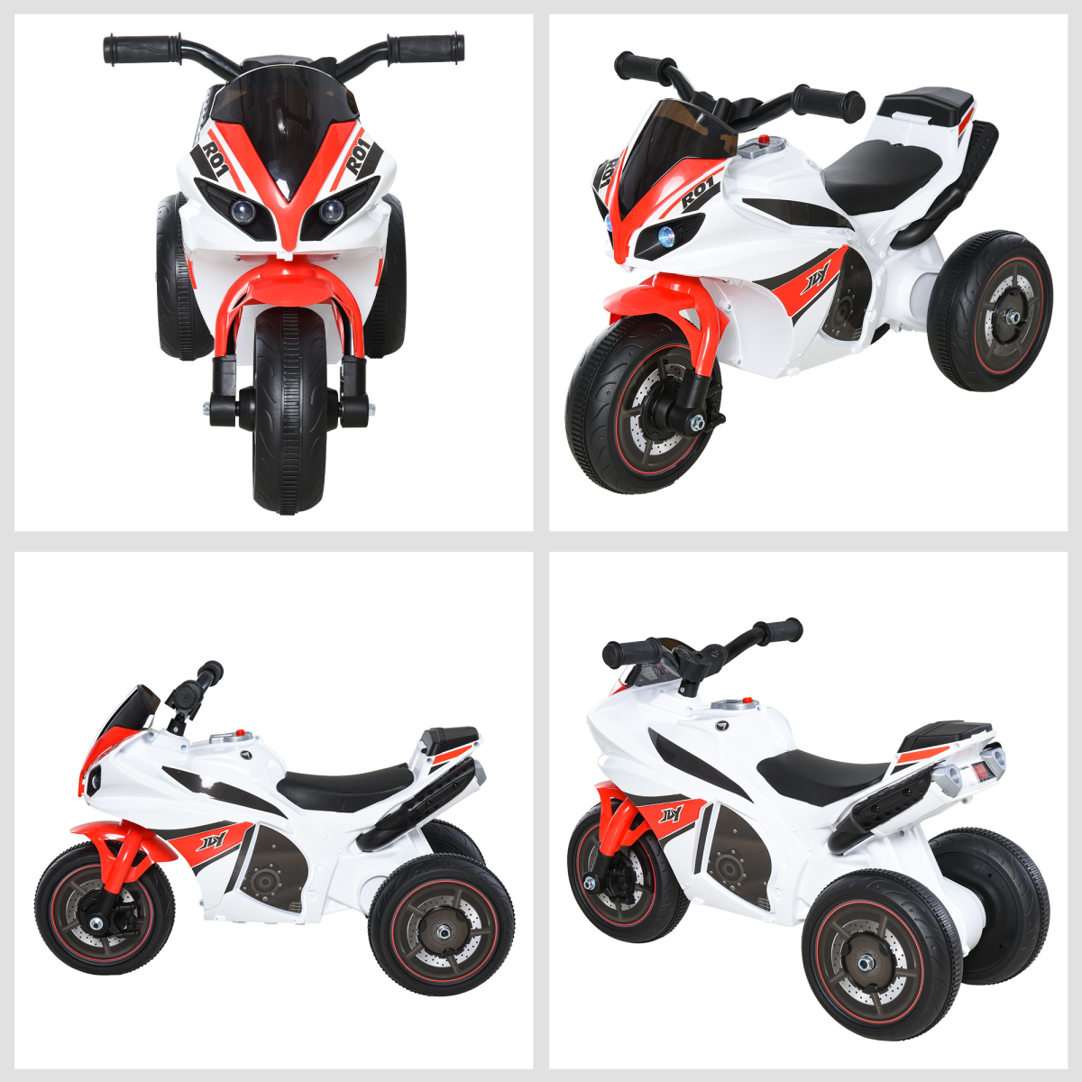 Adventure Awaits Kids 3-Wheel Police Ride-On Bike