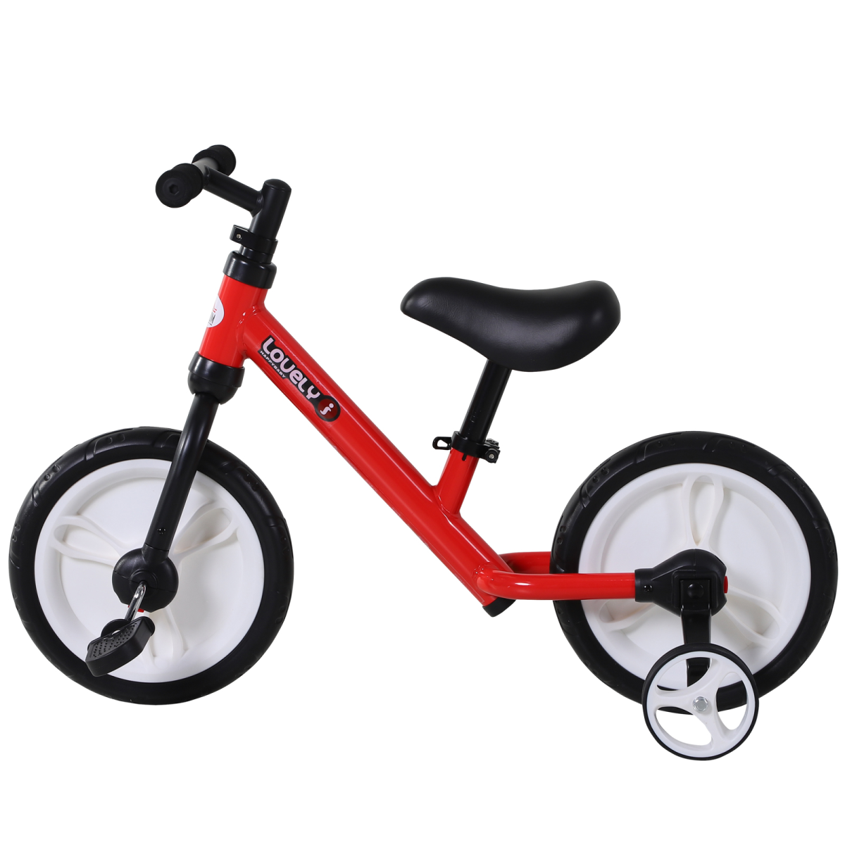 Red Kids Balance Bike for Ages 2-5