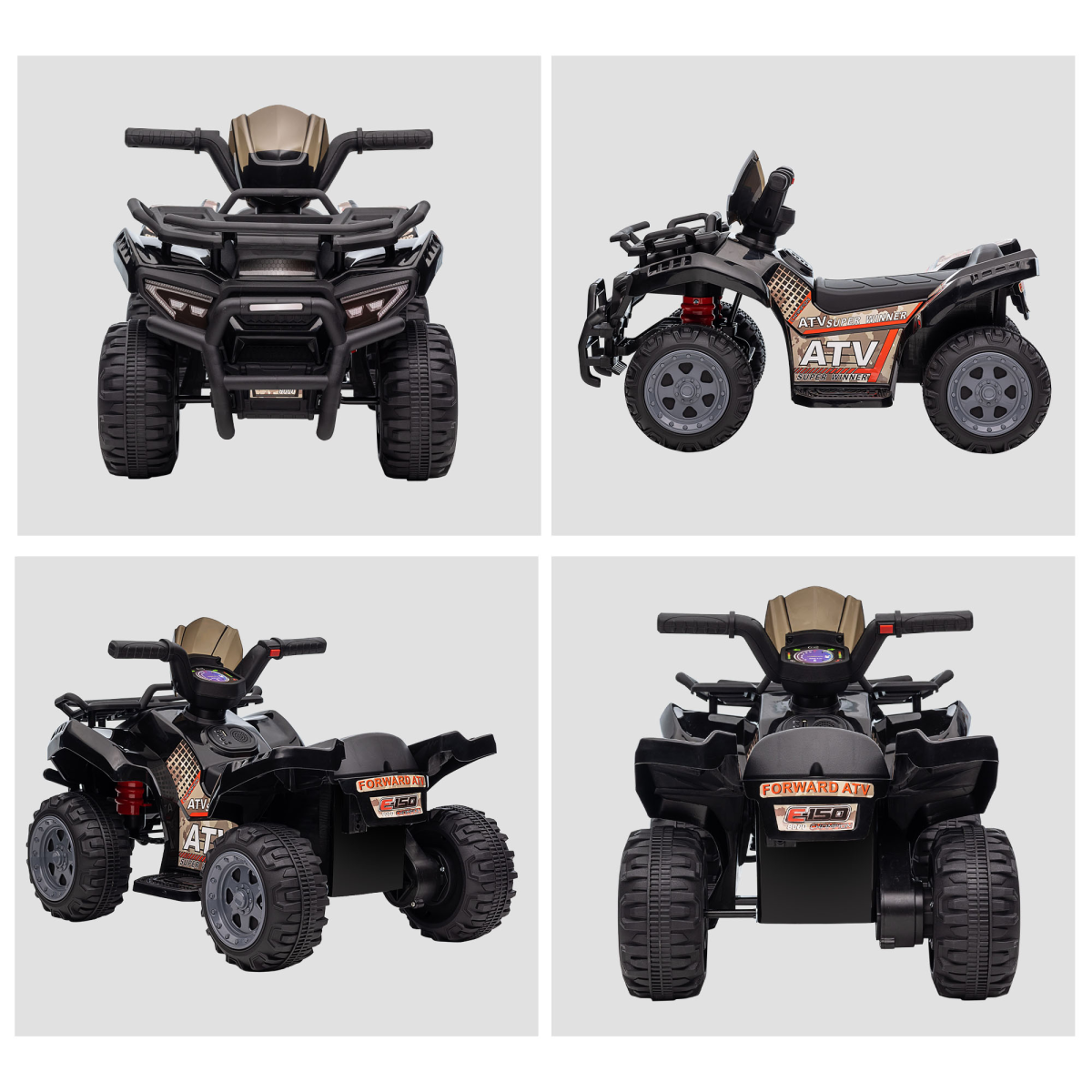 Voltage Kids Ride-On ATV: Music, Safety & Fun for Little Adventurers!