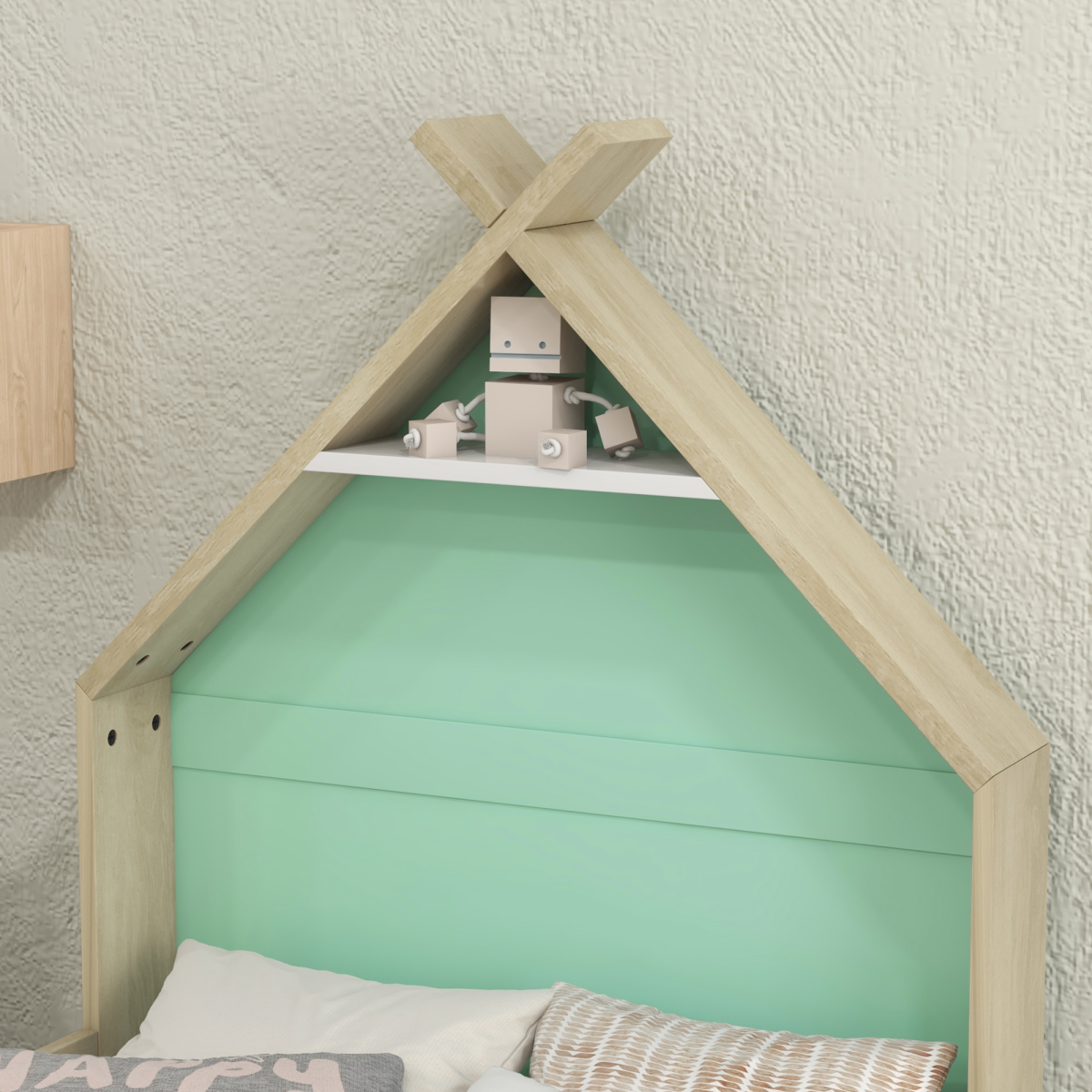 AIYAPLAY Enchanted Tree House Toddler Bed