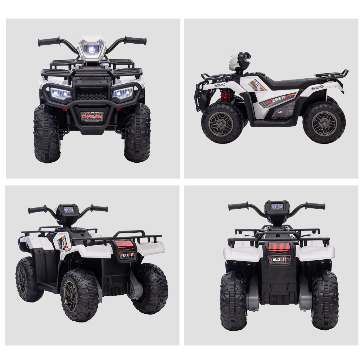 Kids 12V Electric Quad Bike – Fun, Safe Rides with Music & Headlights!