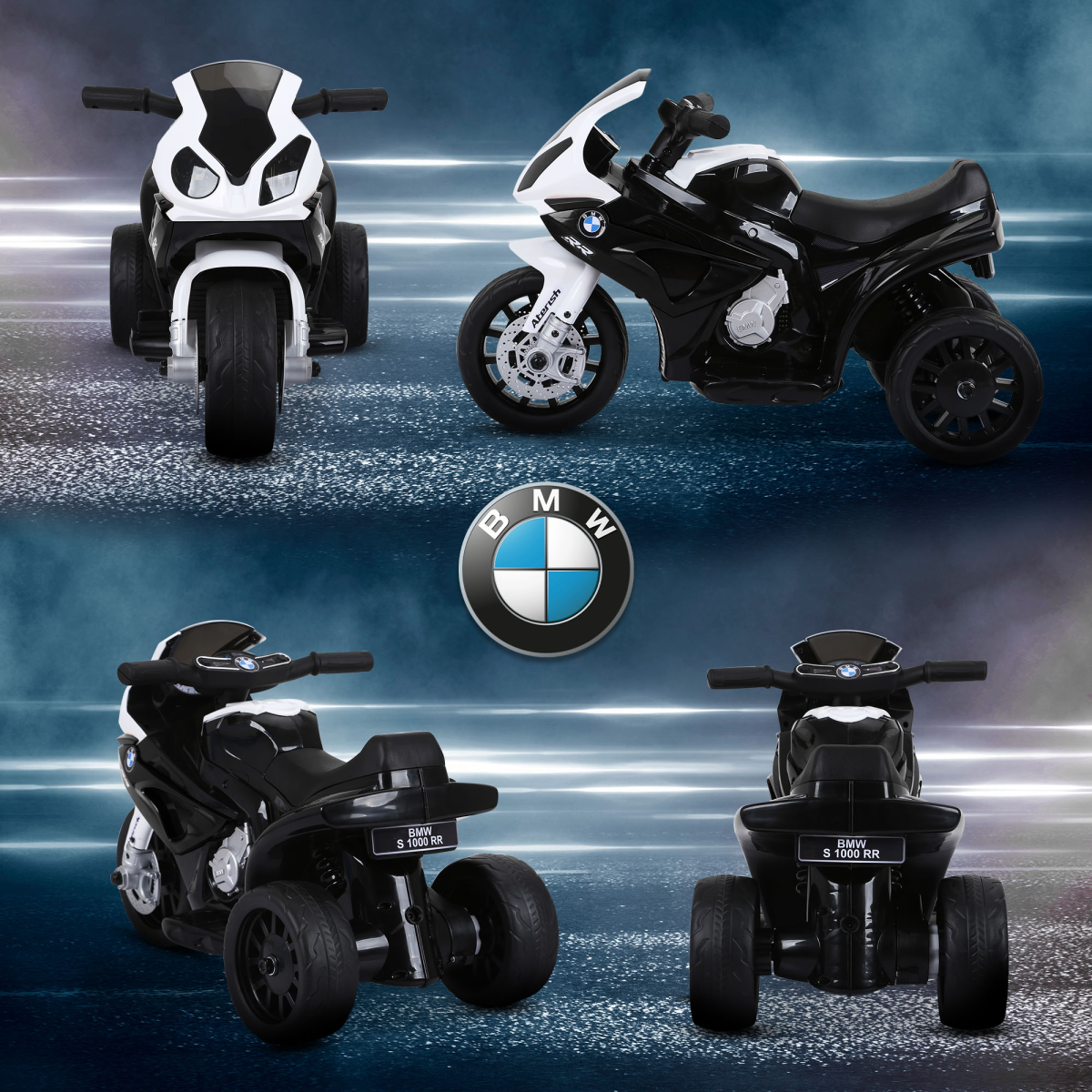 BMW Licensed Electric Kids Motorcycle with Lights & Music