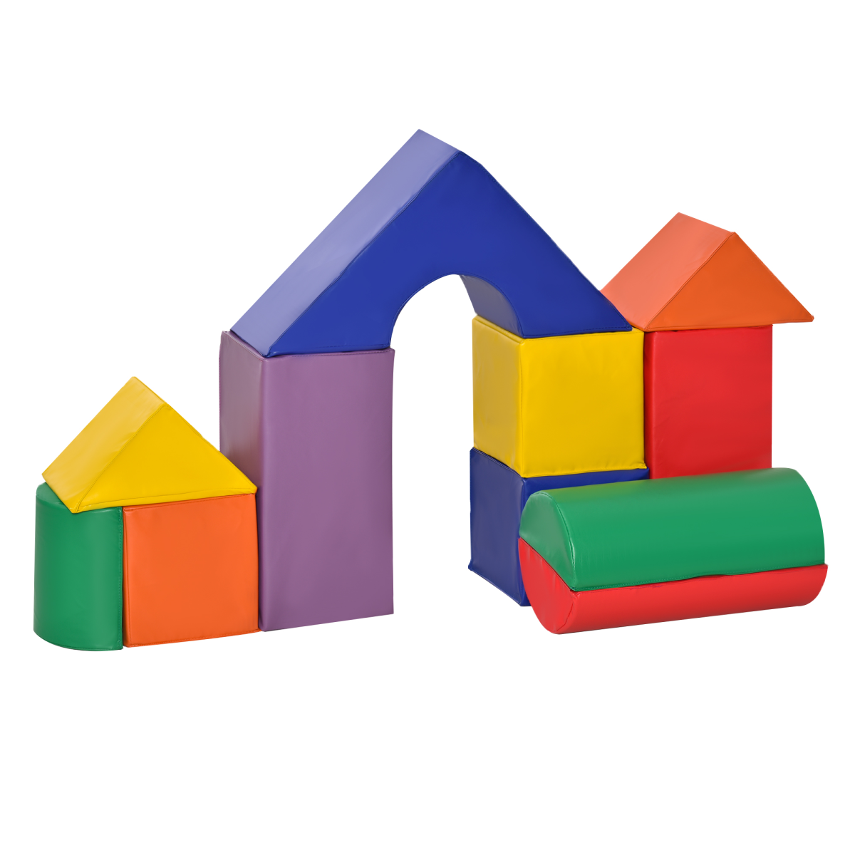 11-Piece Soft Foam Puzzle Blocks Set for Toddler