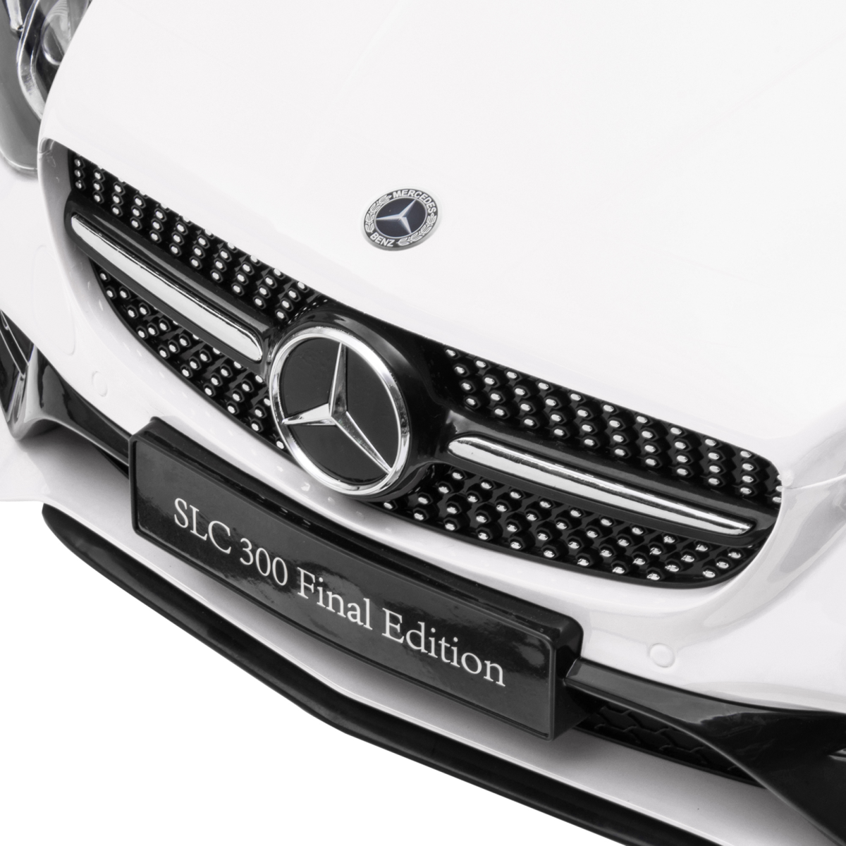 Mercedes-Benz 12V Kids Electric Ride-On Car with Remote - White