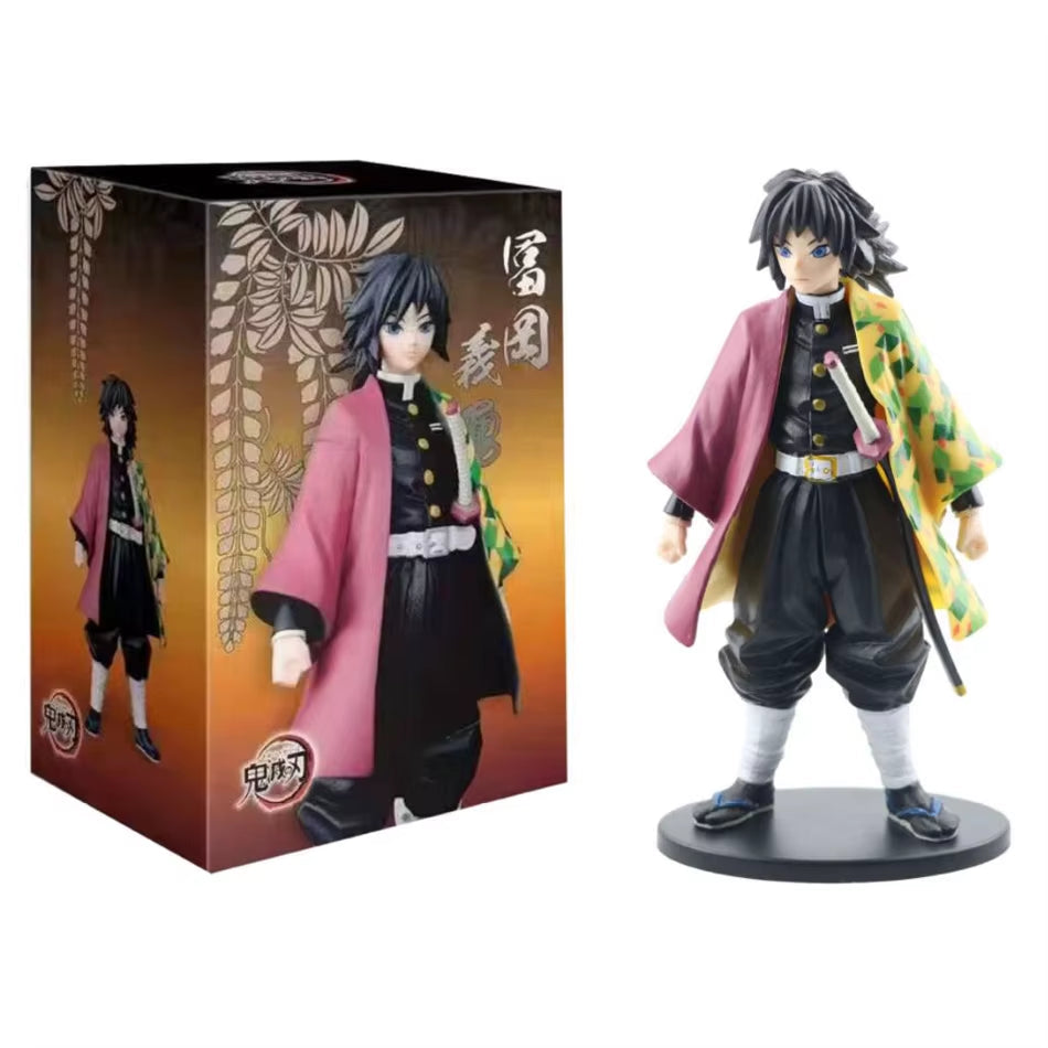 Demon Slayer: Kimetsu No Yaiba PVC Action Figures - Collectible Kamado Tanjirou, Agatsuma Zenitsu & Nezuko Warrior Models