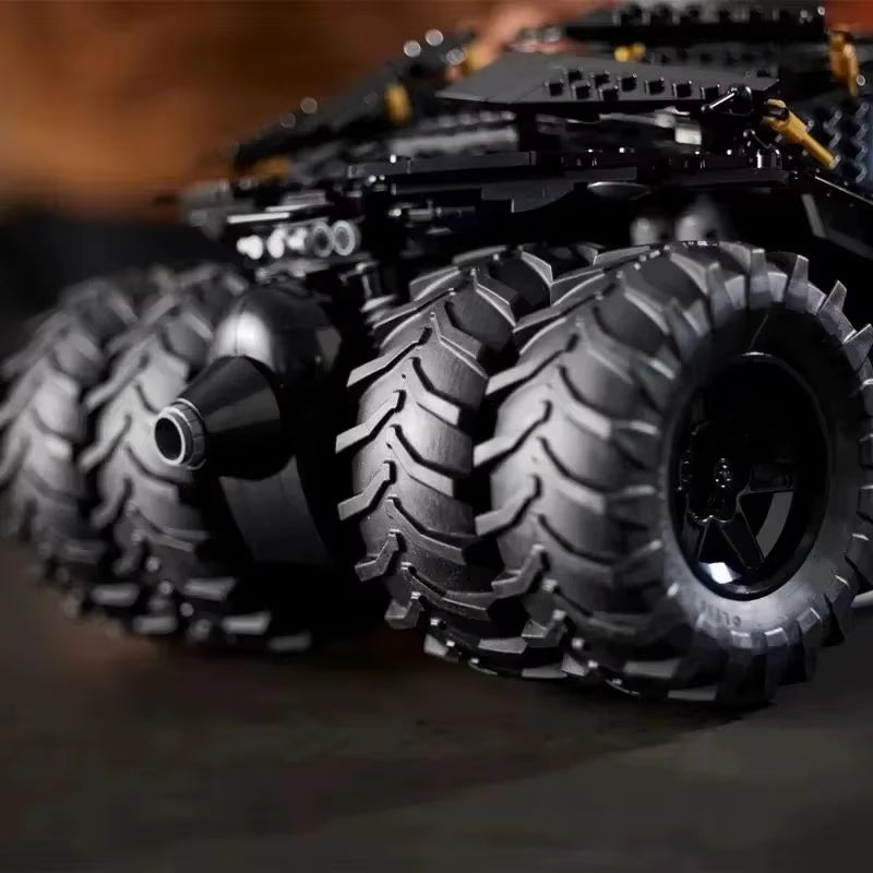 1:10 Dark Knight Chariot Batmobile Model Building Blocks 2049Pcs Mechanical Set Assembly Toy Gift