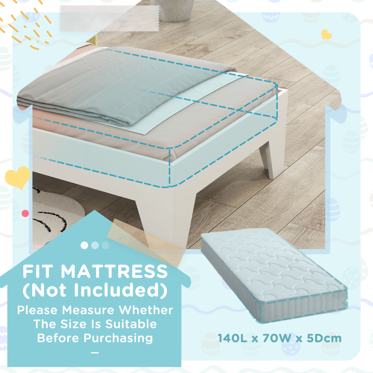AIYAPLAY Enchanted Tree House Toddler Bed
