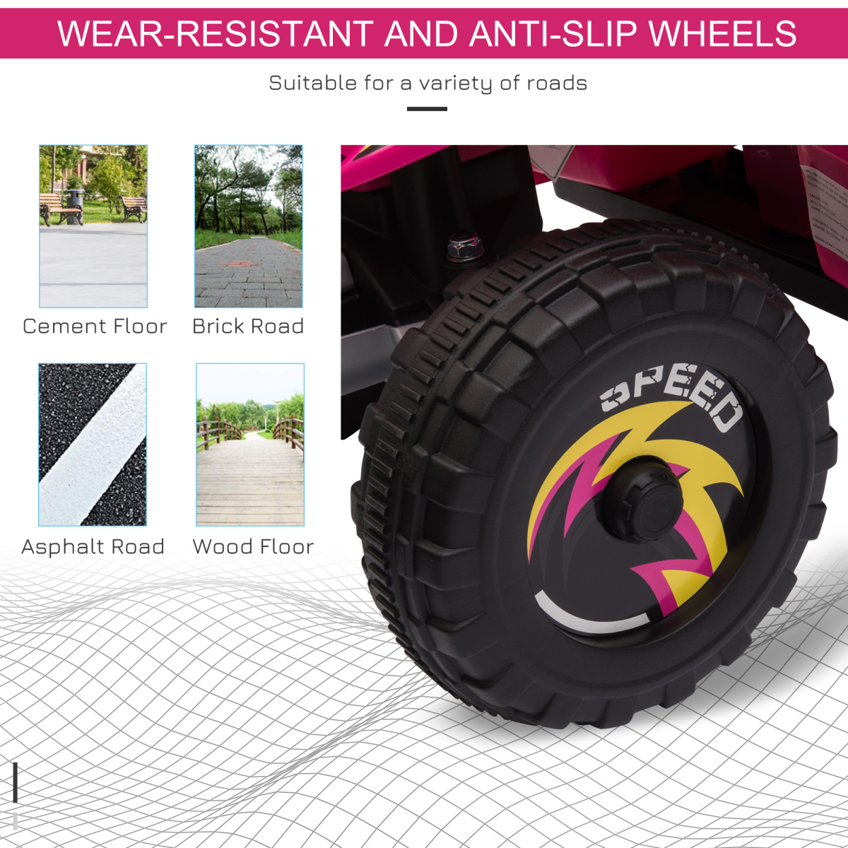 Adventure Awaits: 6V Kids Electric Ride-On Car for Toddlers - Pink Fun!