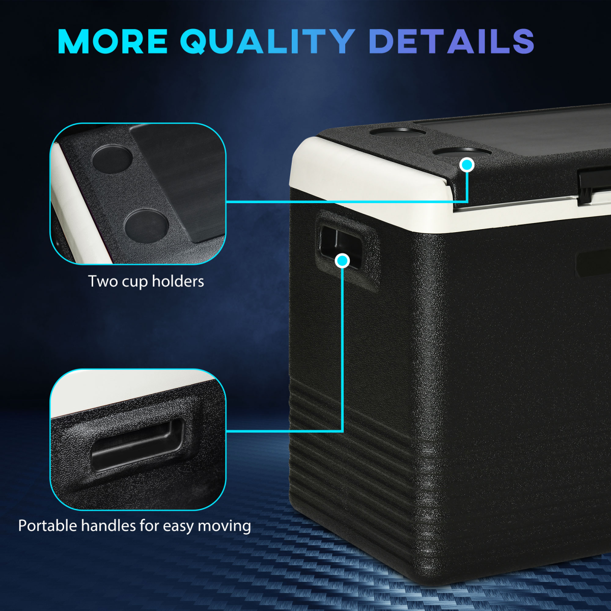 50L Portable 12V Car Refrigerator