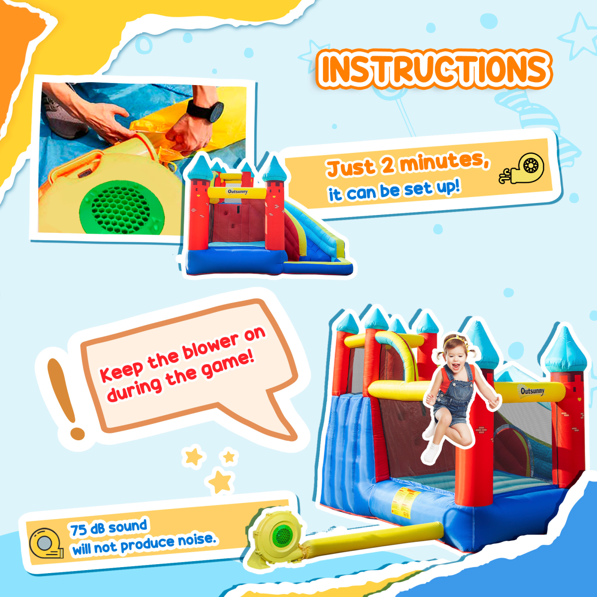 Ultimate Kids Bouncy Castle
