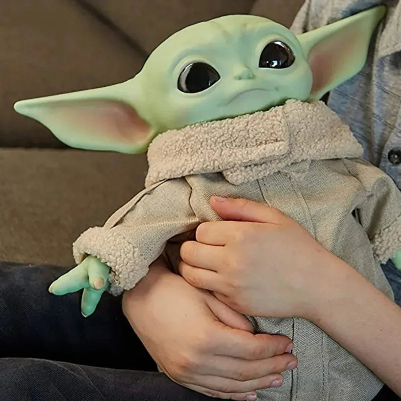28Cm Baby Yoda Action Figure Toy Model Dolls For Boy Girls Collection Gifts