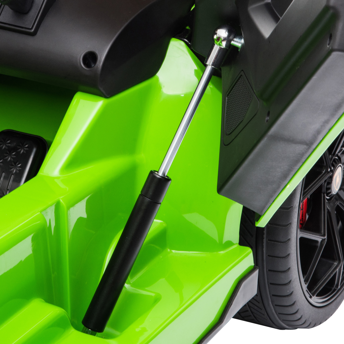 Lamborghini SVJ 12V Ride-On Car w/ Lights Music Remote 3-8 Yrs Green