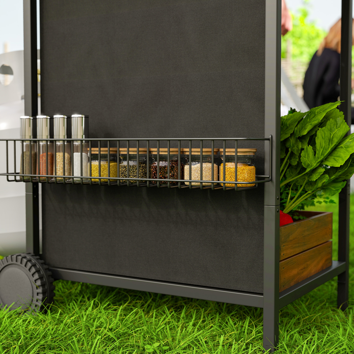4-Burner Portable Gas BBQ Grill