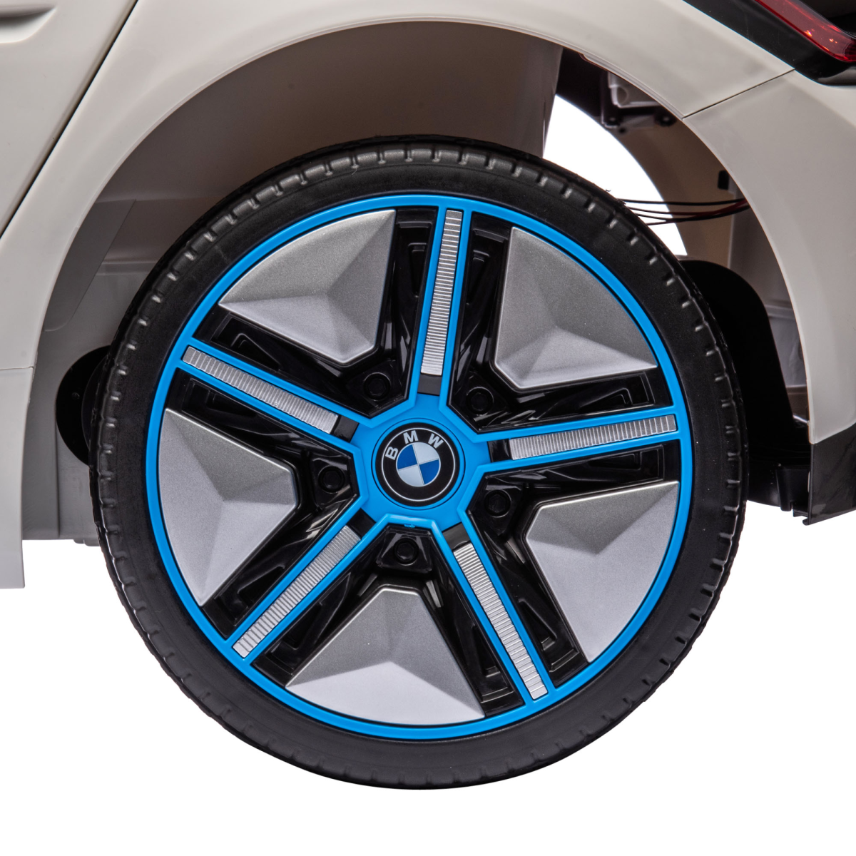 BMW i4 12V Kids Electric Ride-On Car - White | Fun & Safe for Ages 3-6!