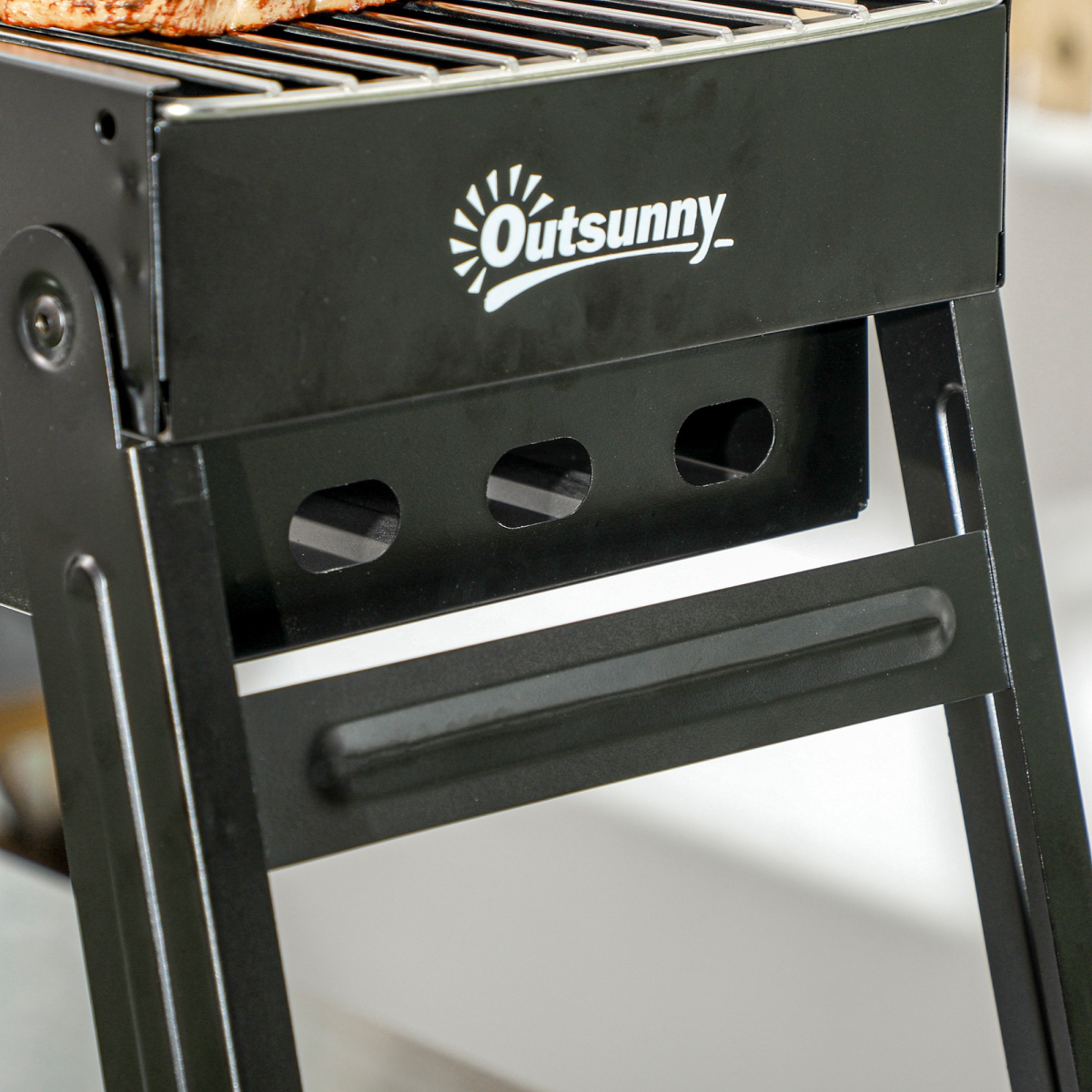 Portable Charcoal Grill Compact, Easy-Clean