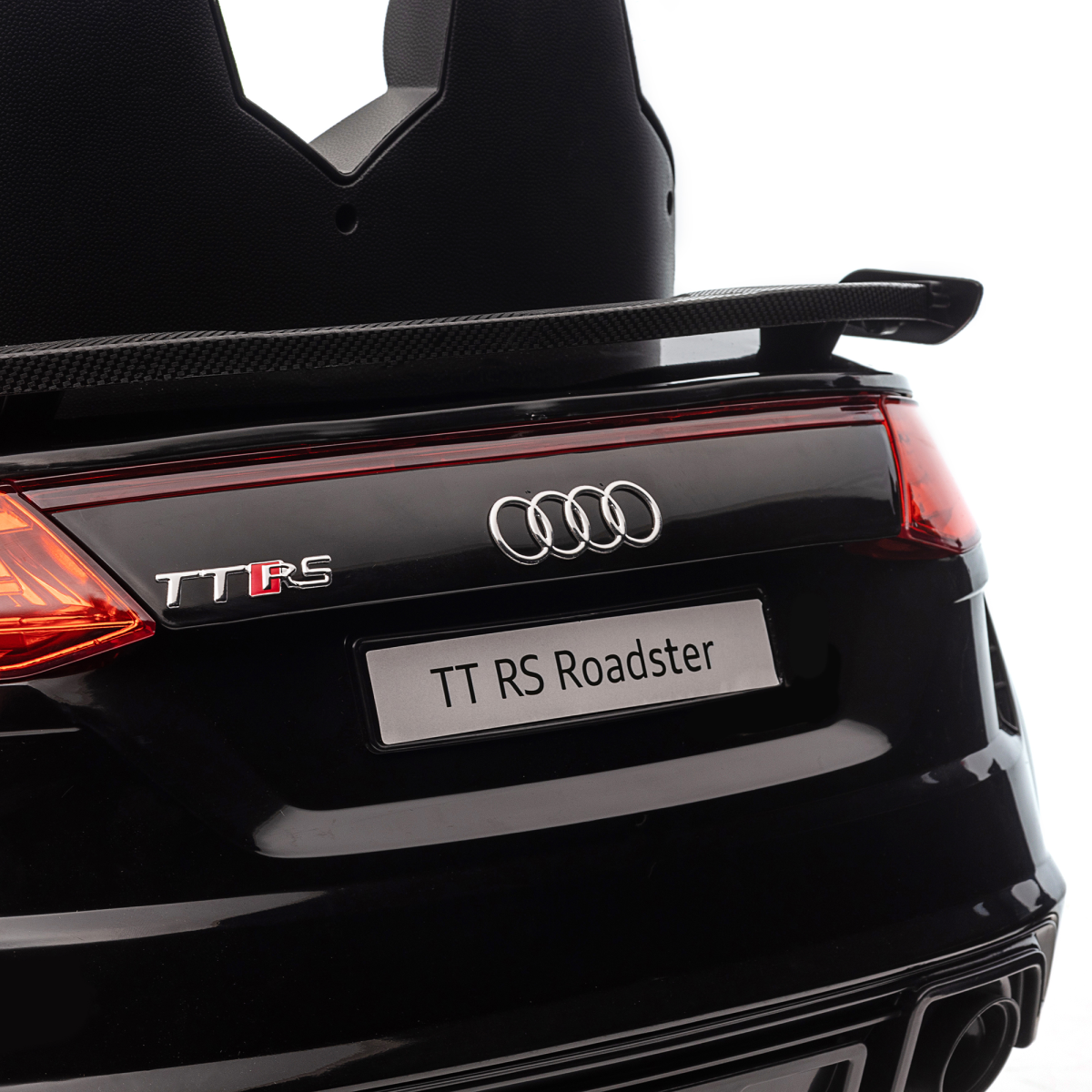 Licensed Audi TT Ride-On Car for Kids 12V Remote Control - Black