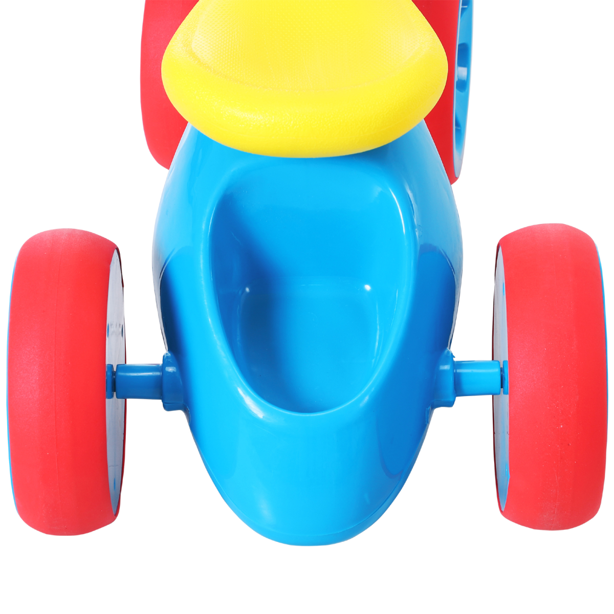 Colorful Baby Balance Bike with Storage Bin