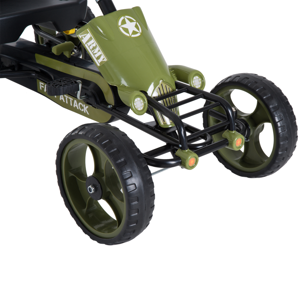 Ultimate Pedal Go Kart Green Racer