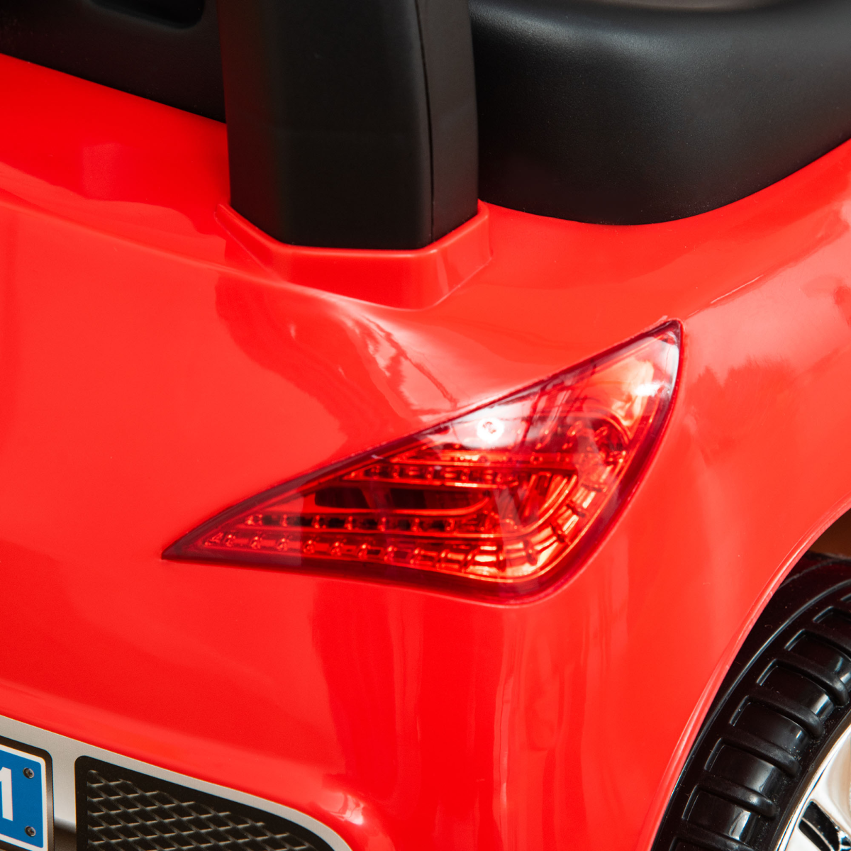Little Racer Red Foot-to-Floor Car for Toddlers