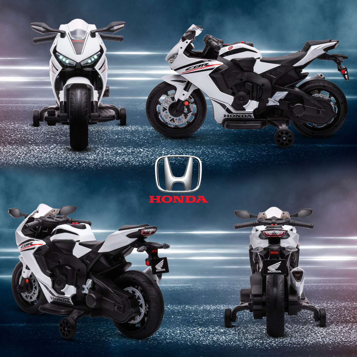 Honda Licensed 6V Kids Electric Motorbike Ride On Car for 3-5 Years