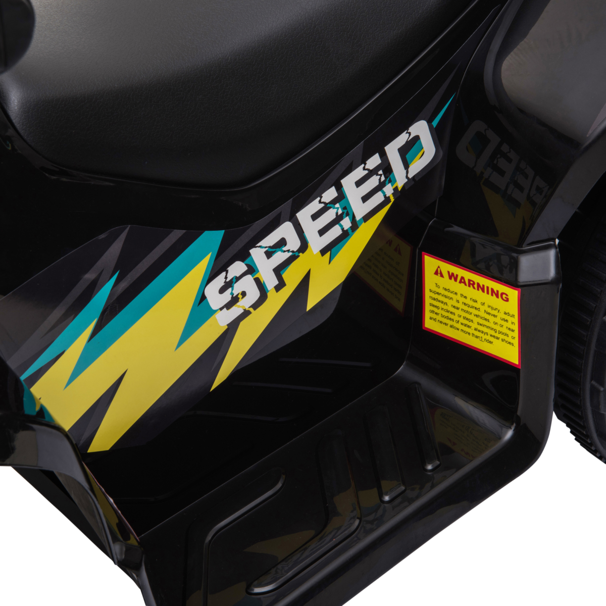 Rev Up Fun: 6V Electric Ride-On Car for Toddlers - Black Adventure Awaits!