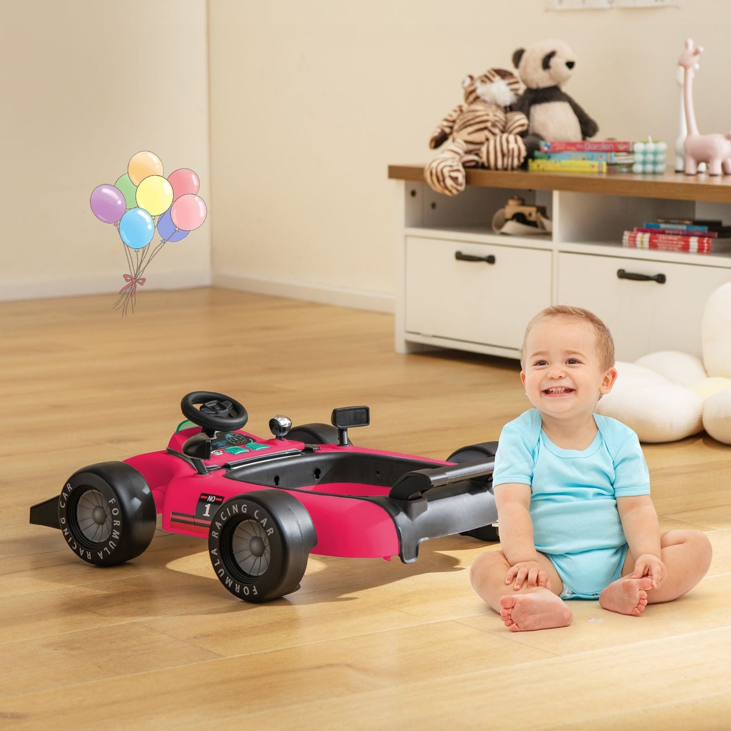 Versatile 4-In-1 Baby Push Walker