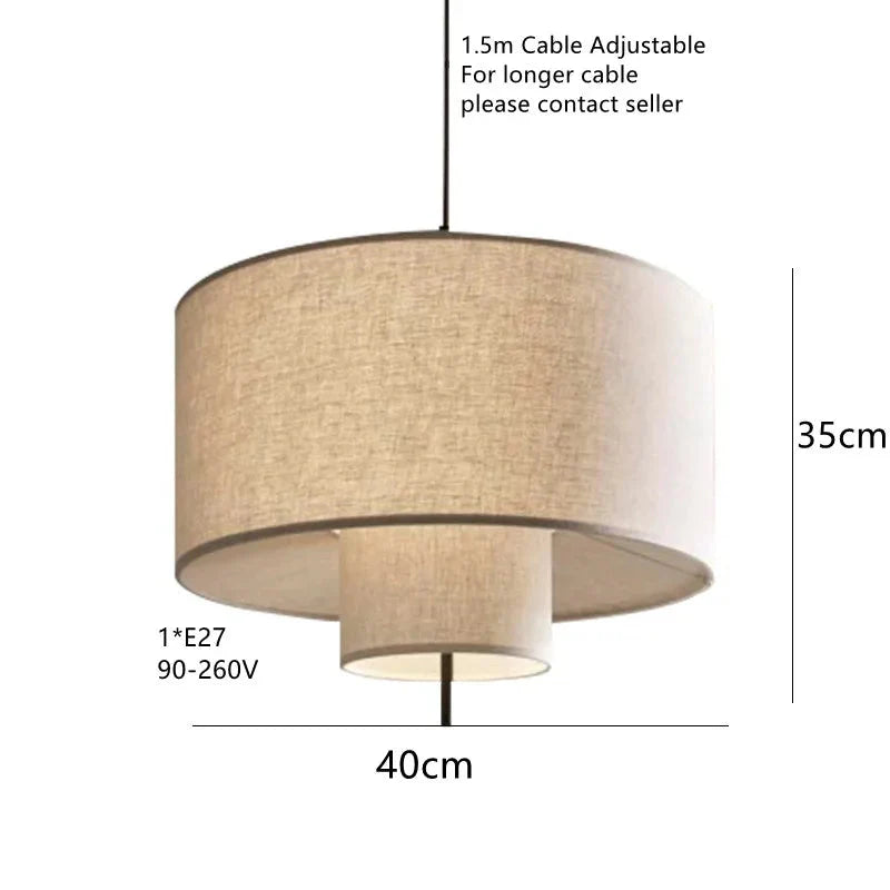 Bohemian Inspired Wabi Sabi Handmade Pendant Light