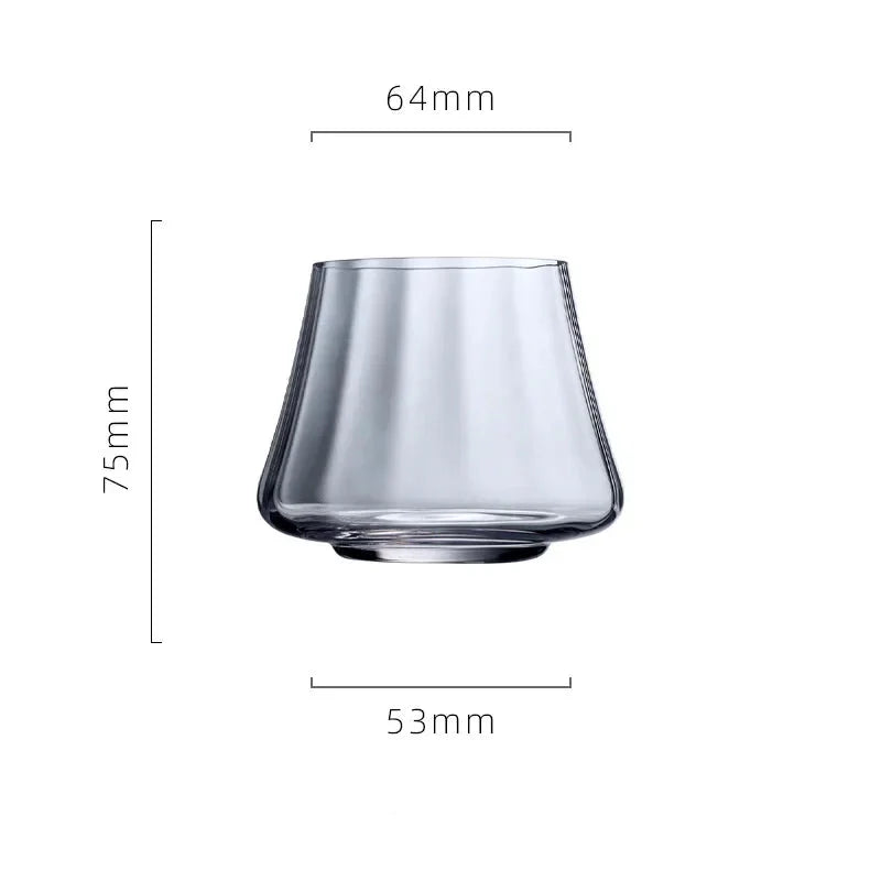 Sets of 2, 4 & 6 Handmade Sky Ripple Crystal Wine & Champagne Glasses - 5 Styles