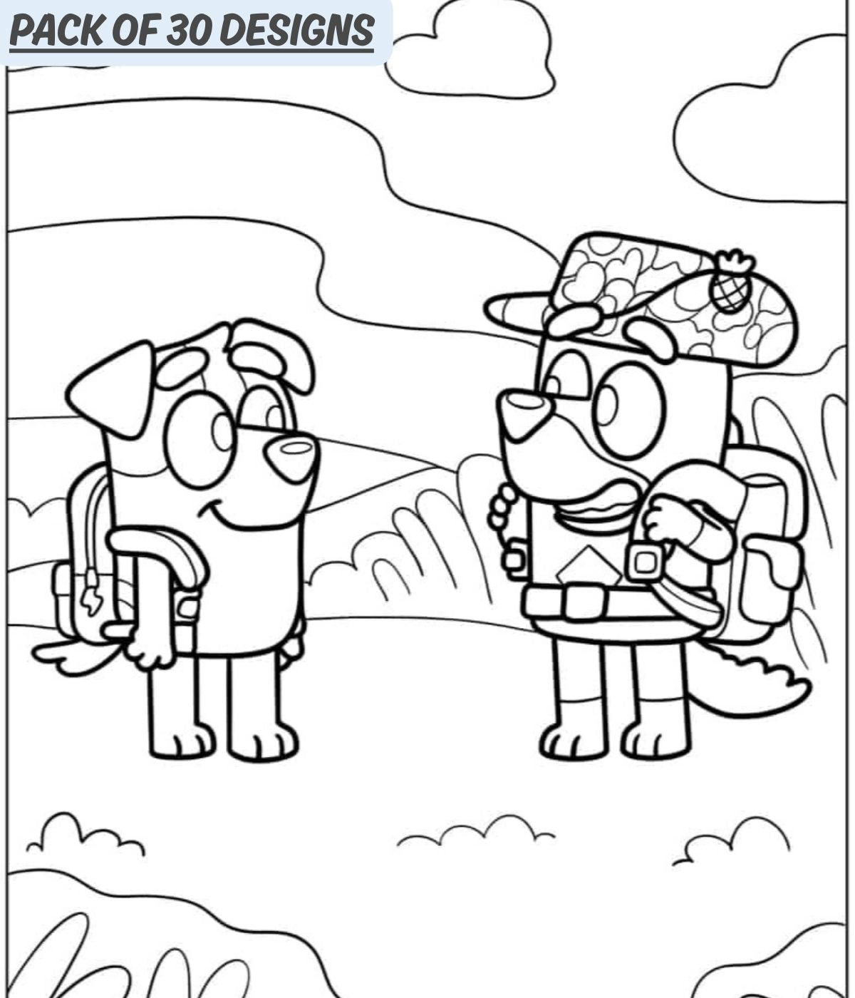 DoodleGlow Trace™ - Printable Collection