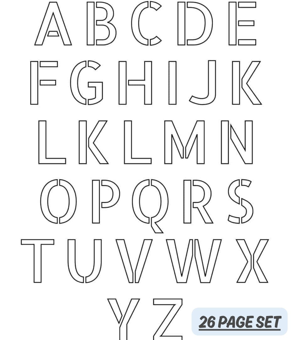 DoodleGlow Trace™ - Printable Educational Collection