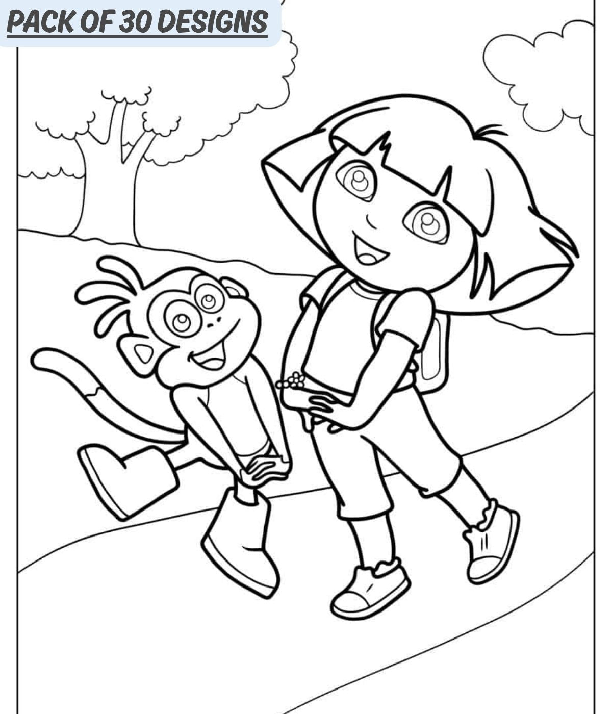 DoodleGlow Trace™ - New Printable Collection