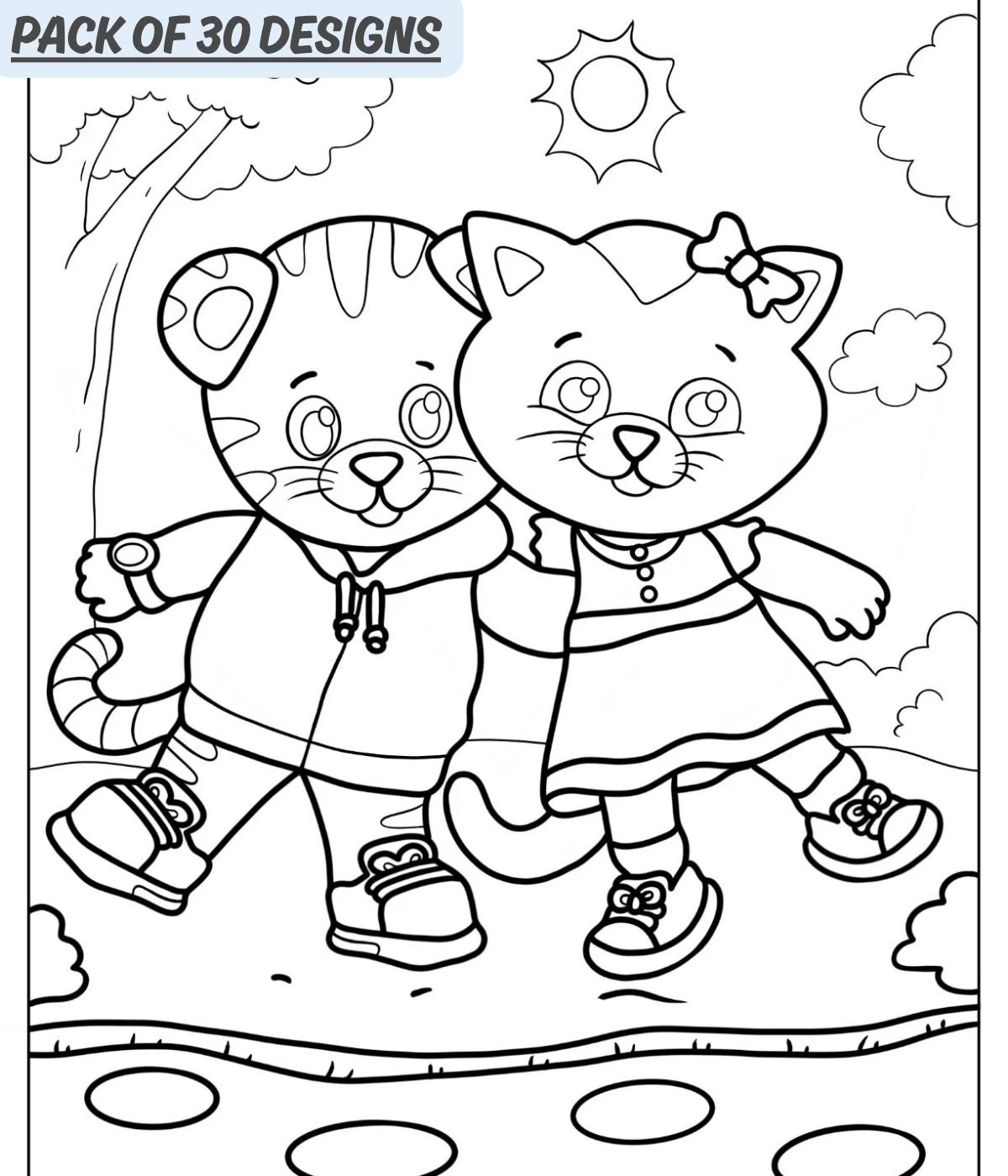 DoodleGlow Trace™ - New Printable Collection