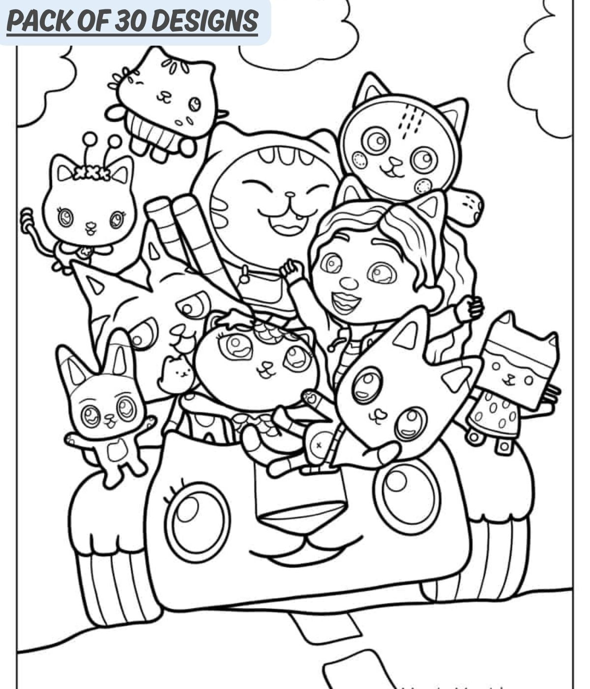 DoodleGlow Trace™ - New Printable Collection