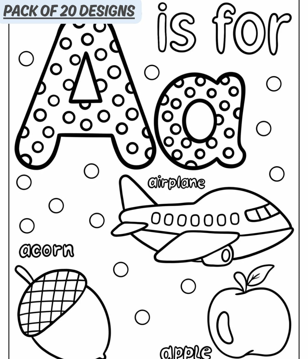 DoodleGlow Trace™ - Printable Educational Collection