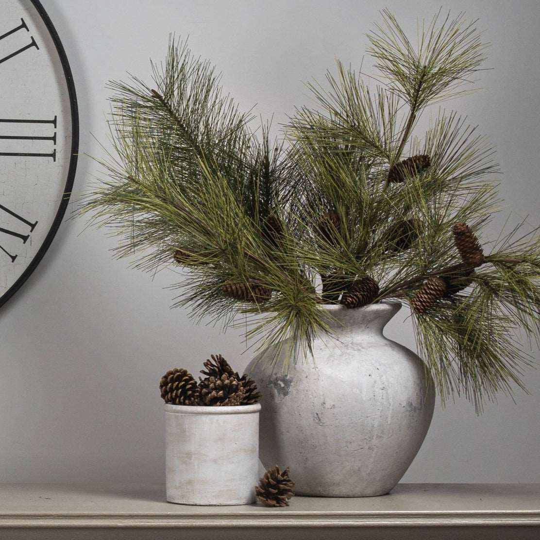 Darcy Antique White Vase