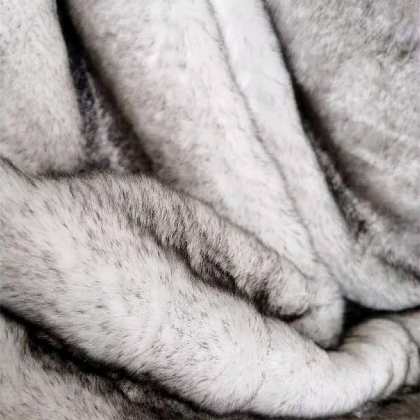 Double Layer Arctic Luxury Faux Fox Fur Throw - 4 Colours