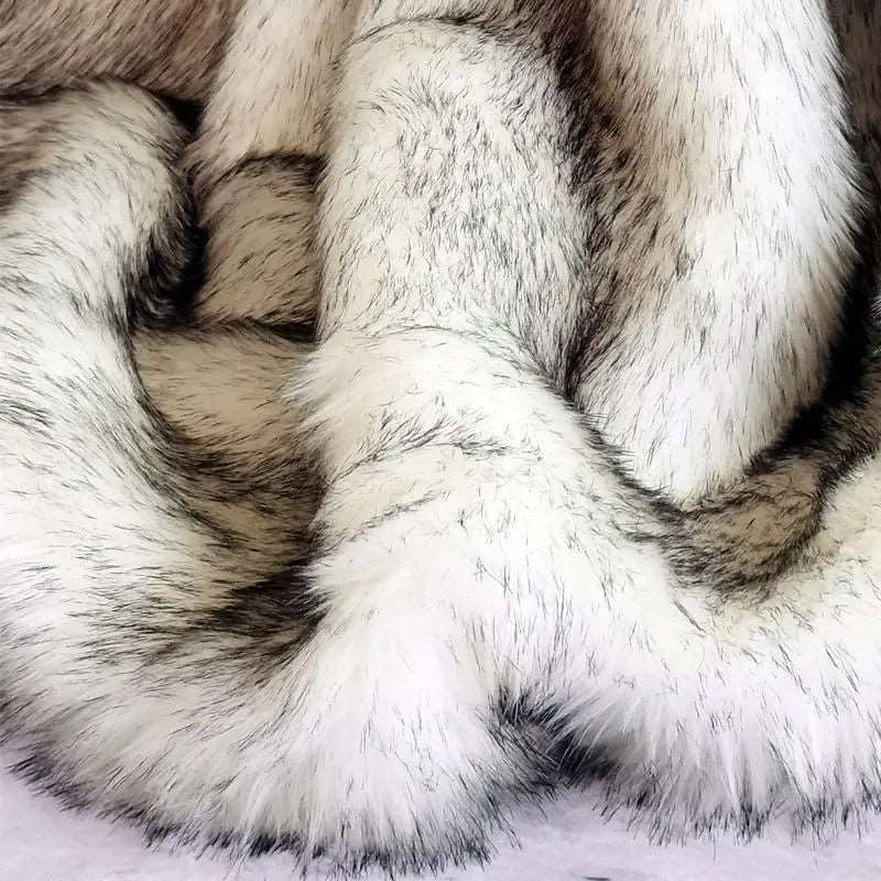 Double Layer Arctic Luxury Faux Fox Fur Throw - 4 Colours