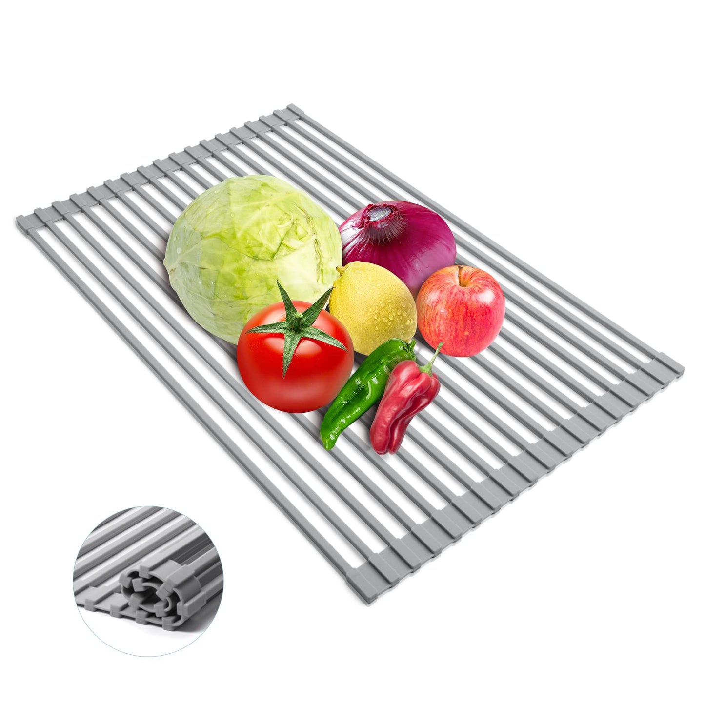 Roll Up Dish Drying Rack