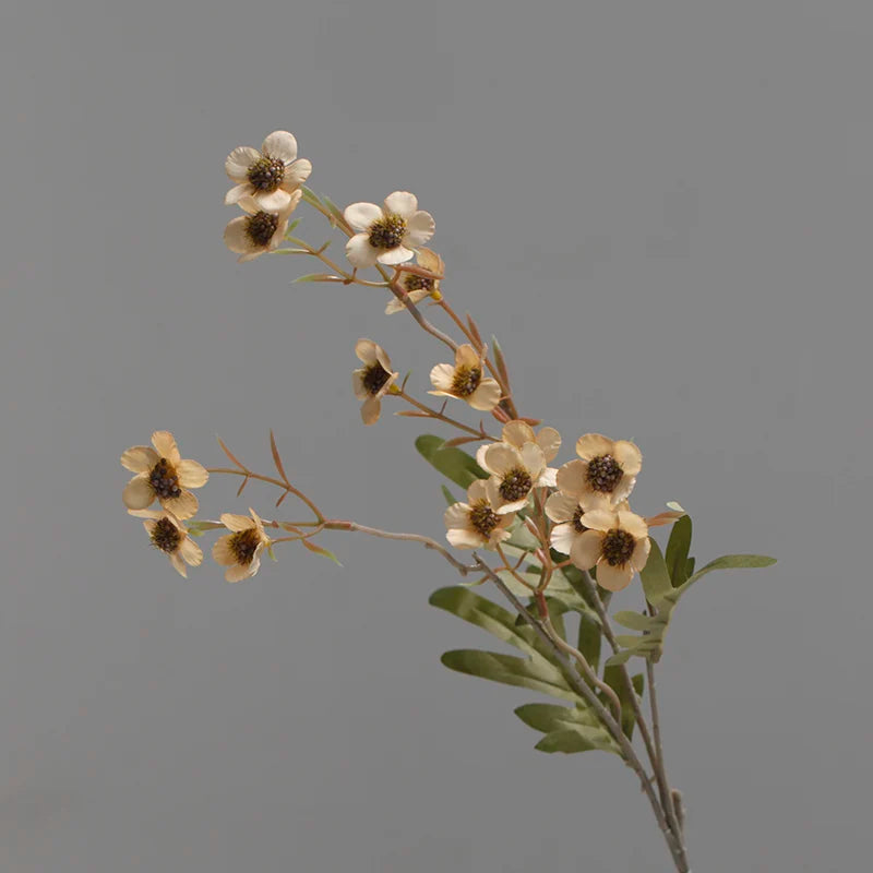 Artificial Autumn Inspired Silk Plum Blossom Flowers - Various Colours