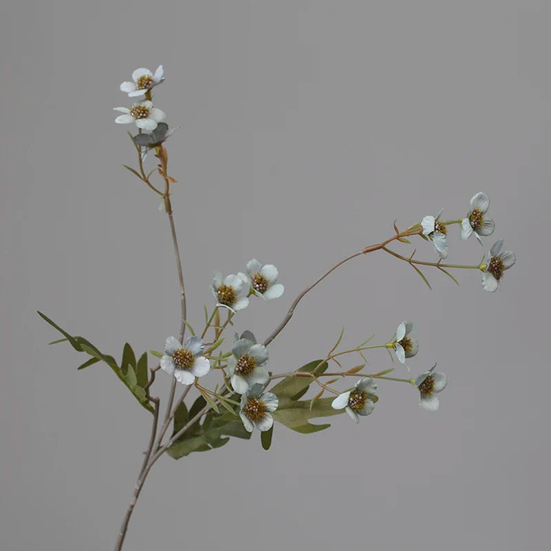 Artificial Autumn Inspired Silk Plum Blossom Flowers - Various Colours