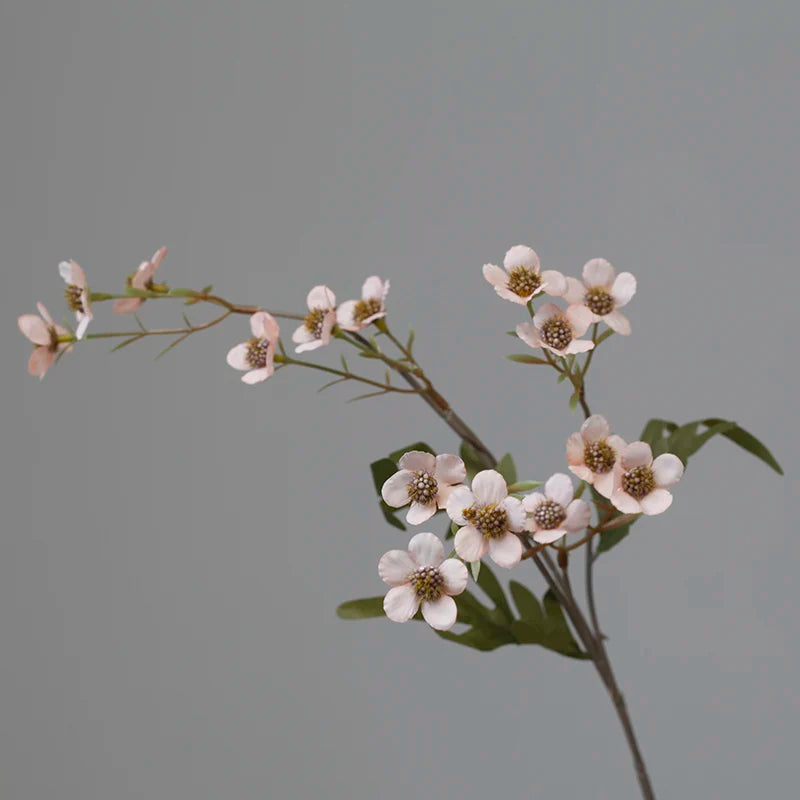 Artificial Autumn Inspired Silk Plum Blossom Flowers - Various Colours