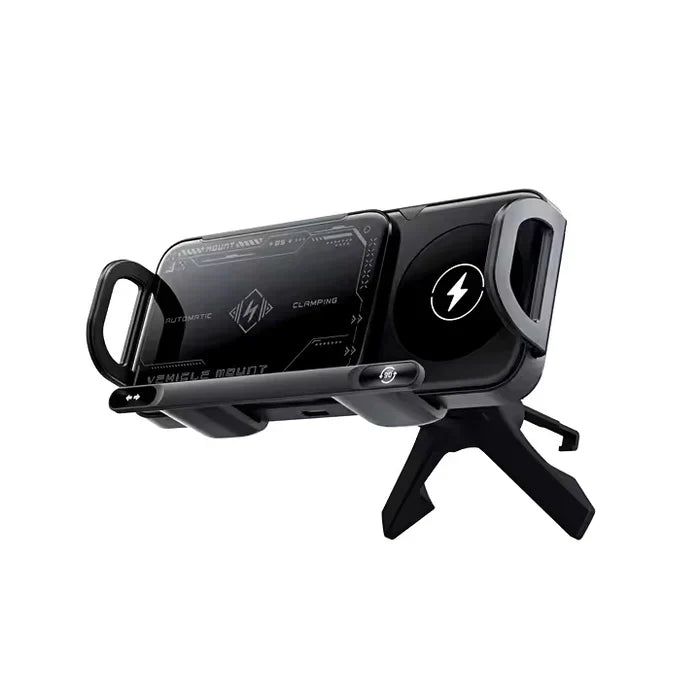 2-in-1 Fast Charging Smartphone/Tablet Car Holder