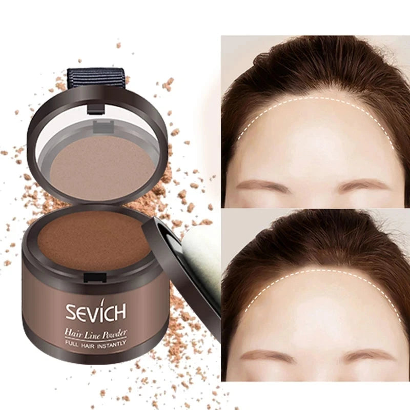 Sevich Hairline Powder – 4g Hair Concealer Shadow for Natural Hairline & Thinning Hair Coverage (Unisex)