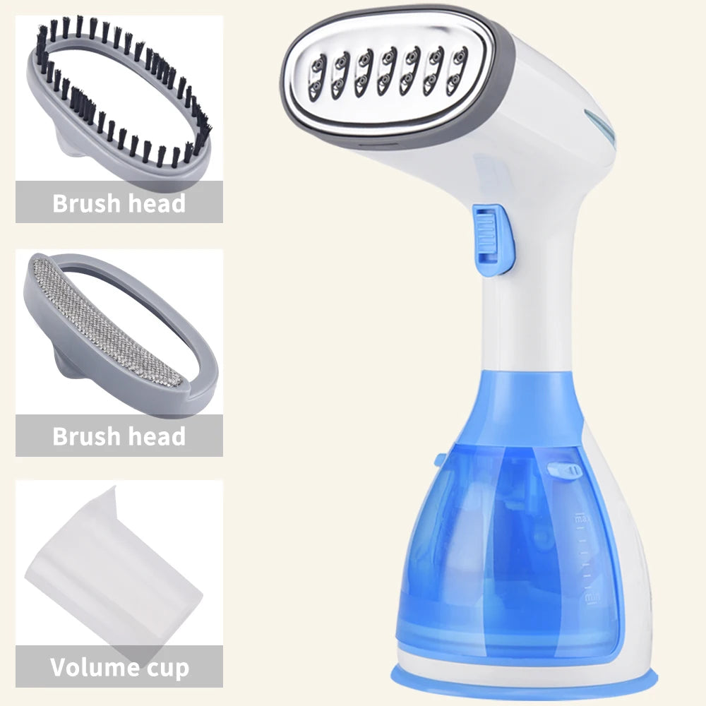 saengQ Handheld Garment Steamer – 1500W Portable Fabric Steamer with 280ml Tank & Fast Heat-Up for Clothes Ironing