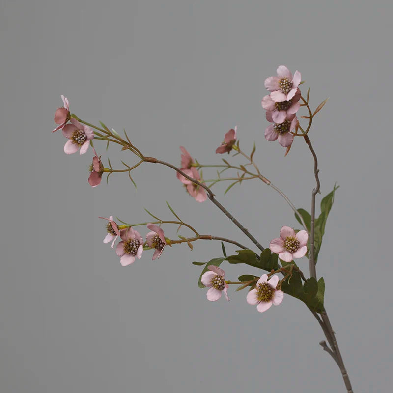 Artificial Autumn Inspired Silk Plum Blossom Flowers - Various Colours