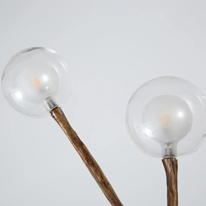 Modern Heritage Tree Branch Chandelier With Glass Bubbles - 4 Sizes