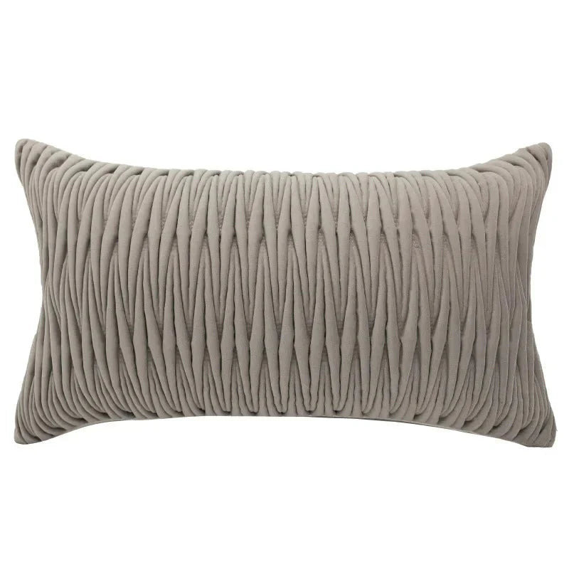 Modern Nordic Oatmeal Weave Stripe Luxury Cushion Cover - 3 Sizes