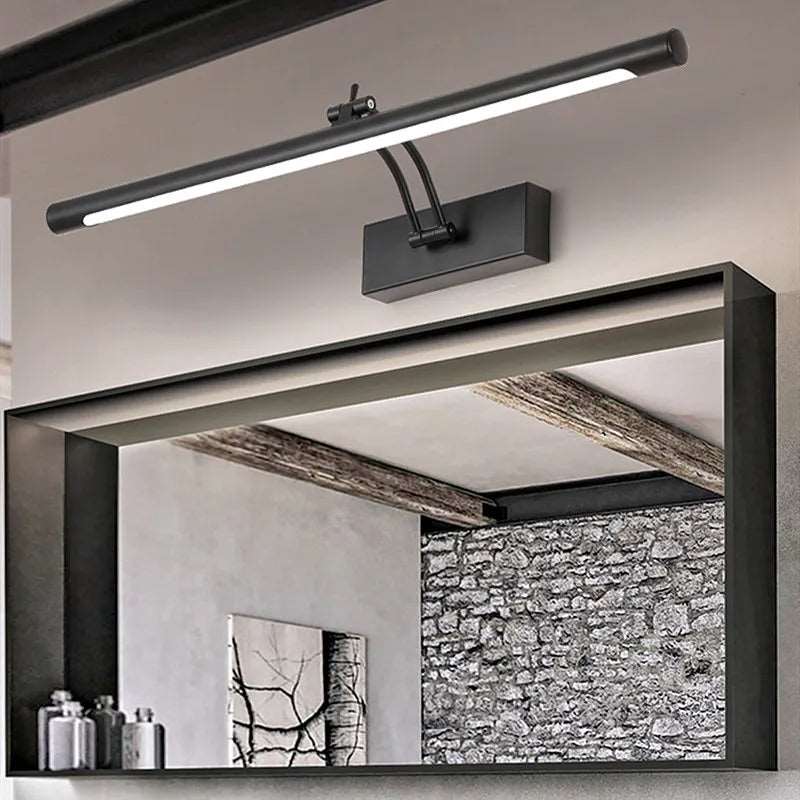 Modern Stainless Steel Waterproof LED Wall Picture Mirror Light - 4 Colours