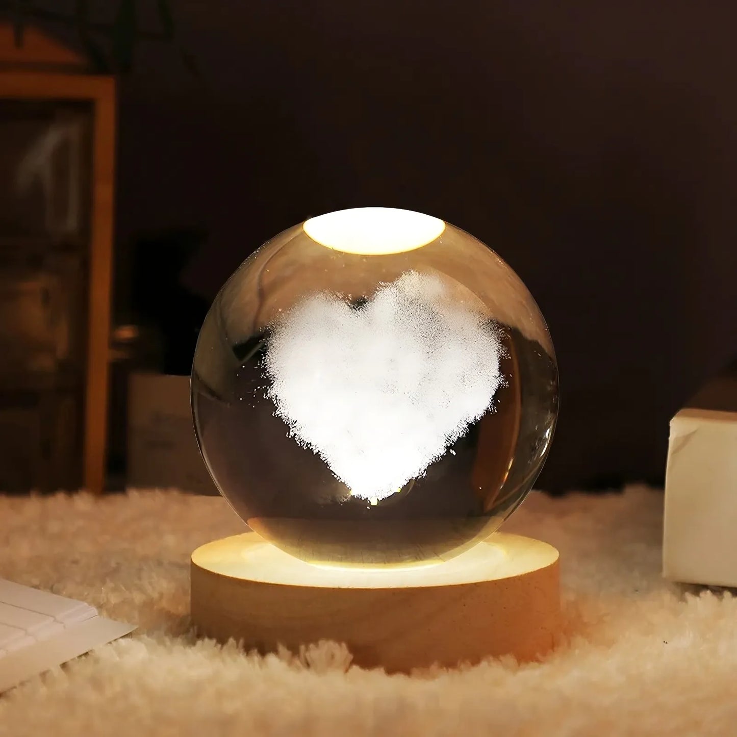 Crystal Glow Sphere