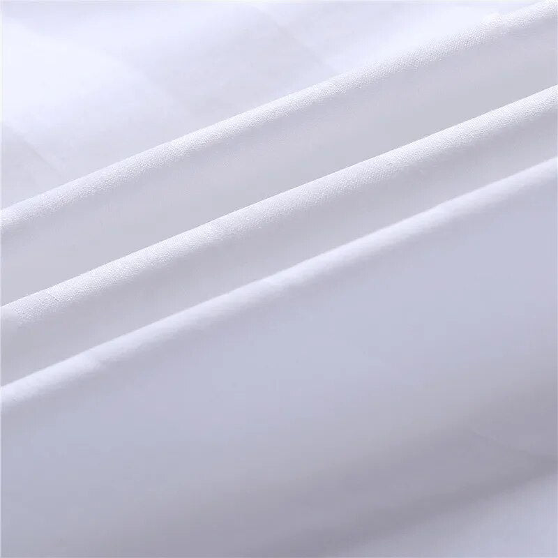 Premium White Oxford Stripe Cotton Pillowcase - 2 Sizes
